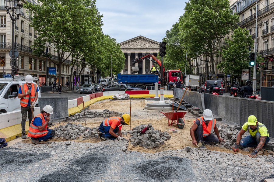 travaux d'assainissement